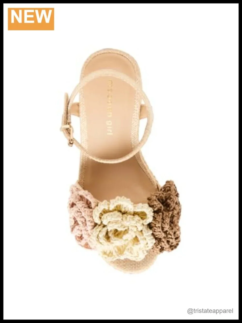 Wedge Sandal Slingback Buckle Closed Toe Casual